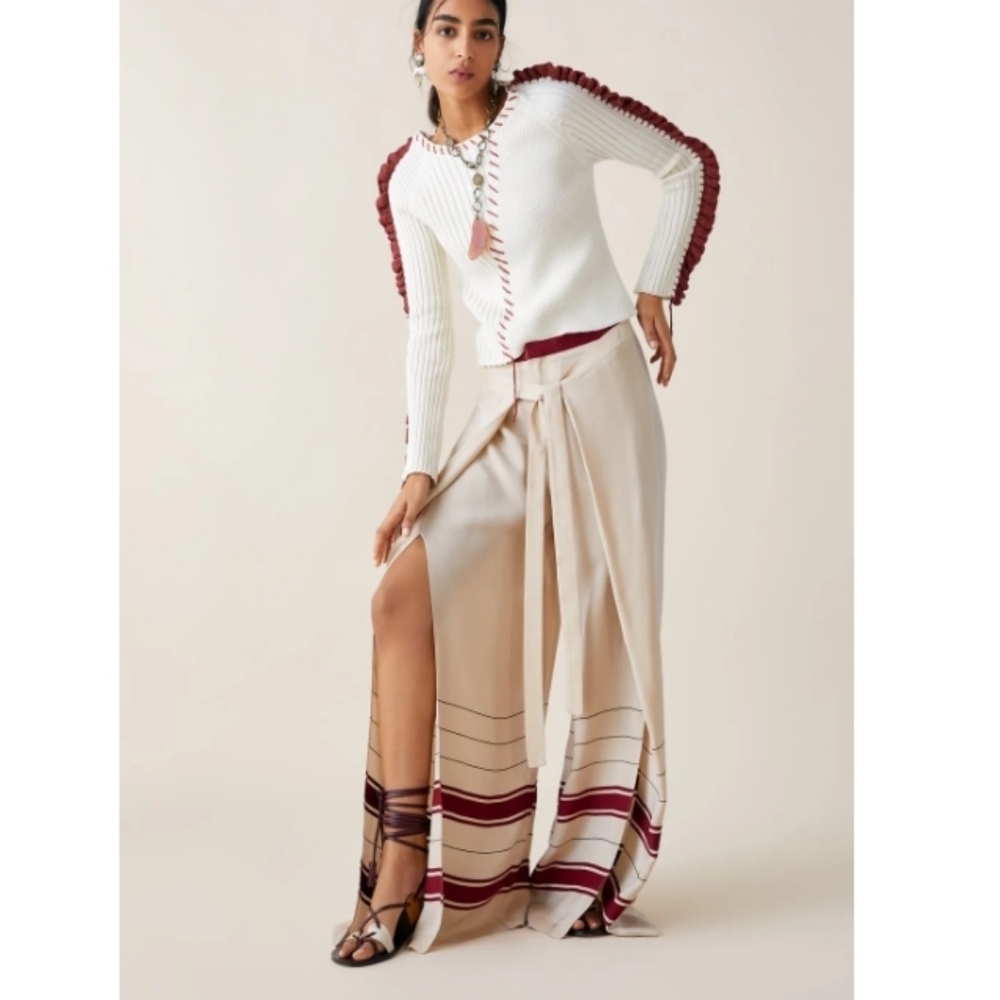 Zara Collection Limited Edition Pareo Trouser Size-M